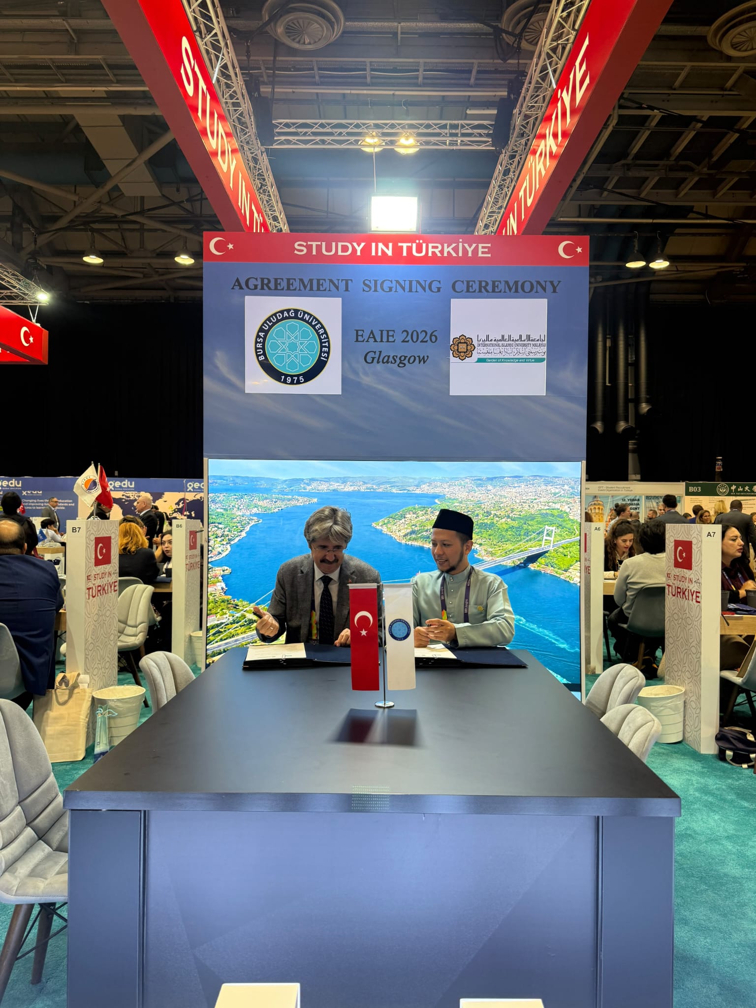 BUÜ, EAIE 2026’da uluslararası iş birliklerini güçlendirdi